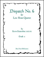 Dispatch No. 6 Low Brass Quartet cover Thumbnail